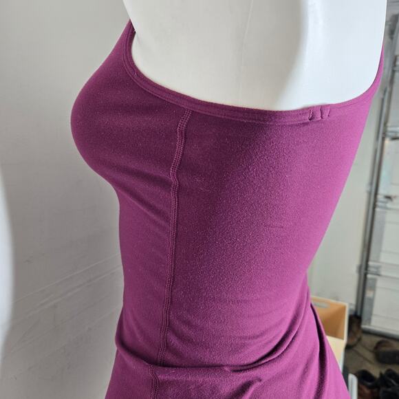 LULULEMON Cool Racerback Tank Plum Size 4 - Picture 5 of 8